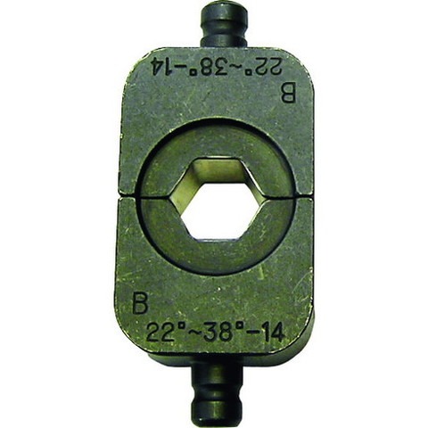 西田 六角圧縮用ダイス38 300NCU223814(代引不可)【送料無料】