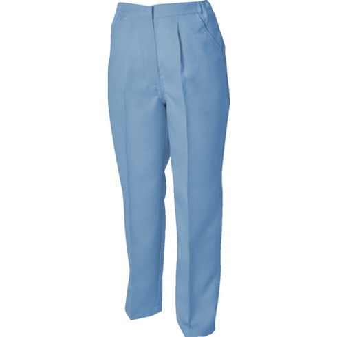 TriApex TriApex ESD対策ユニフォーム 女性パンツ JG3503 青 L TriApex JG350302L 研究用品 クリーンルーム関連用品 ウェア 白衣(代引不可)【送料無料】