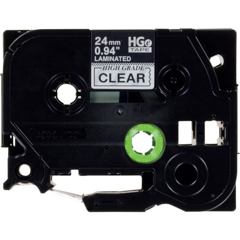 ブラザー HGEテープ 黒字/透明地/24mm ブラザー HGE151V オフィス 住設用品 オフィス備品 ラベル用品(代引不可)【送料無料】