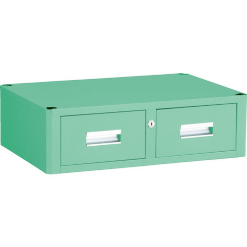 TRUSCO 【売切廃番】フレックスワゴン 2列引出750X500 ホワイト TRUSCO FLW2WW 物流 保管用品 ツールワゴン スチール製ワゴン(ボルトレスタイプ)(代引不可)【送料無料】の通販は 5,660円