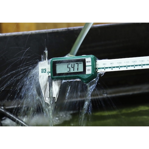 SK デジタルSラインキャリパ SK D150IP67M 測定 計測用品 測定工具 ノギス(代引不可)【送料無料】_1