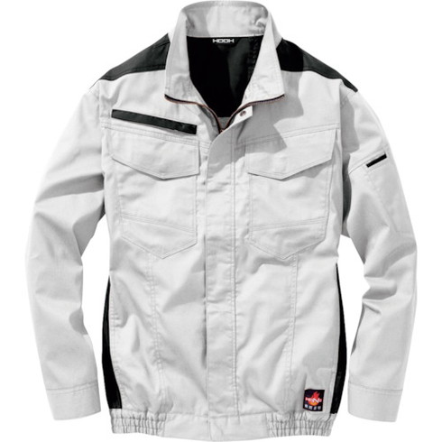 HOOH 難燃ブルゾン 3L シルバーグレー HOOH V42023L39 保護具 保護服 防護服 難燃保護服(代引不可)【送料無料】の通販は 7,036円