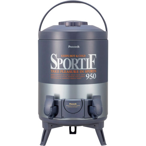 ピーコック魔法瓶 ダブルコックキーパー 広口タイプ 9.5L ブルーグレー ピーコック魔法瓶 INW100 研究用品 厨房用品 厨房機器(代引不可)【送料無料】