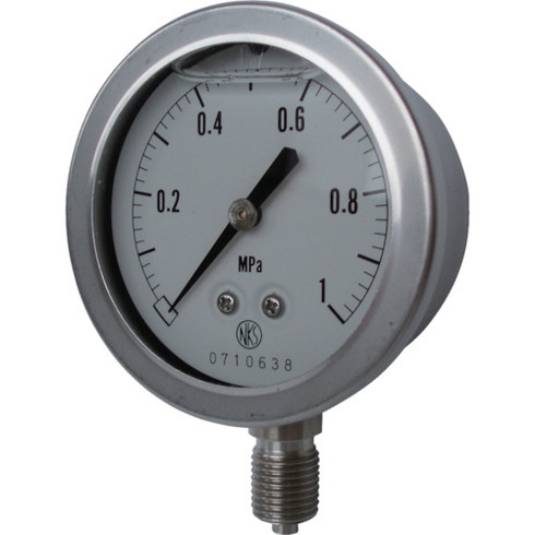 長野 グリセリン入圧力計 圧力レンジ(MPa):0.0~25.00 長野 GV5012325.0MP 測定 計測用品 工業用計測機器 圧力計(代引不可)【送料無料】