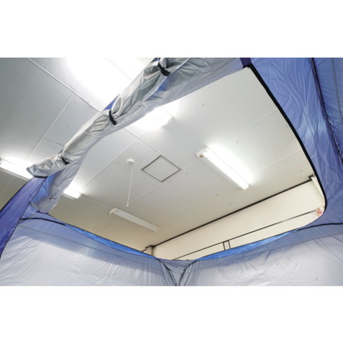 三田 防災テント クイックシェルターLサイズ(防炎) 三田 QSFL 環境改善用品 防災 防犯用品 避難生活用品(代引不可)【送料無料】