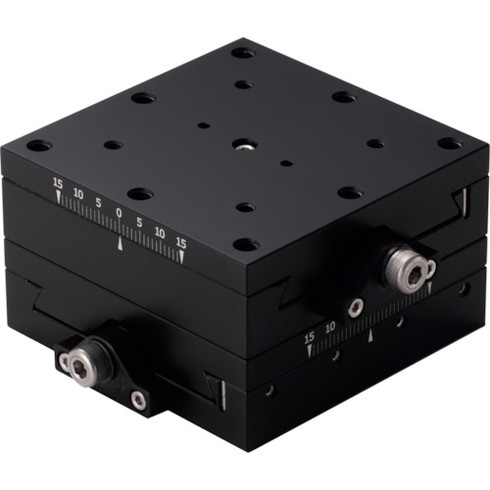 ミラック XY軸ステージ セルフロックステージ 60X60 ミラック SLXY60 測定 計測用品 光学 精密測定機器 精密ステージ(代引不可)【送料無料】