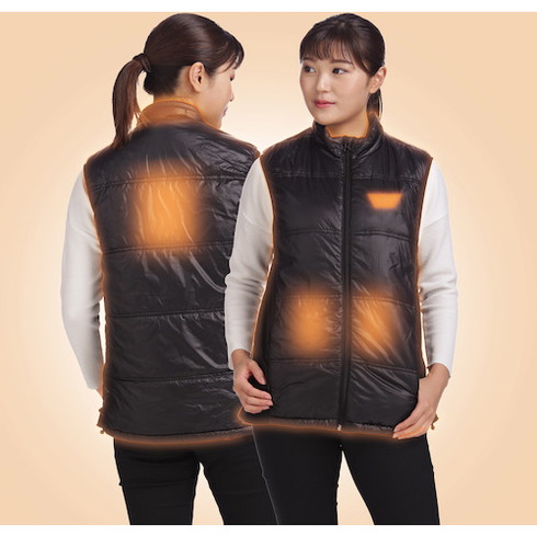 リンクサス 速暖ヒートベストEX SET ブラック 3L リンクサス LXPHBEXSET3L 環境改善用品 寒さ対策用品 防寒着(代引不可)【送料無料】の通販は