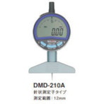 テクロック デジタルデプスゲージ 測定範囲12mm テクロック DMD210A 測定 計測用品 測定工具 デプスゲージ(代引不可)【送料無料】