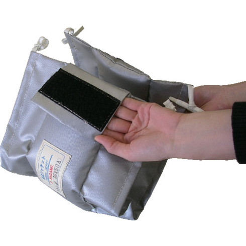 ヤガミ フランジ用保温ジャケット【HJFL10015F】 ヤガミ TJF15A 工事