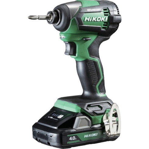 HiKOKI 18Vコードレスインパクトドライバ ブラシレスタイプ 4.0Ah HiKOKI WH18DE2LC 電動 油圧 空圧工具 電動工具 インパクトドライバー(代引不可)【送料無料】