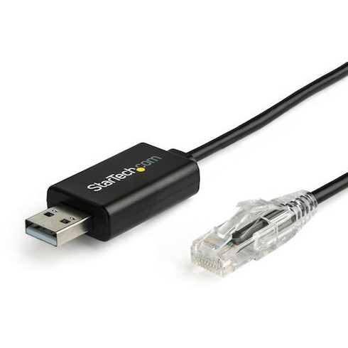スターテック Ciscoコンソールロールオーバーケーブル/USB-A - RJ45 (M-M)/1.8m スターテック ICUSBROLLOVR 電子機器 電気 電子部品 ケーブル(代引不可)【送料無料】