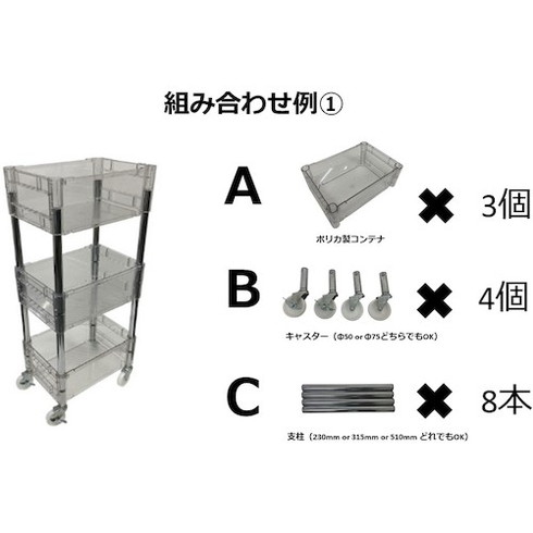 ミツヤ ポリカトラコン クリア ミツヤ PTCT 物流 保管用品 コンテナ パレット ボックス型コンテナ(代引不可)【送料無料】