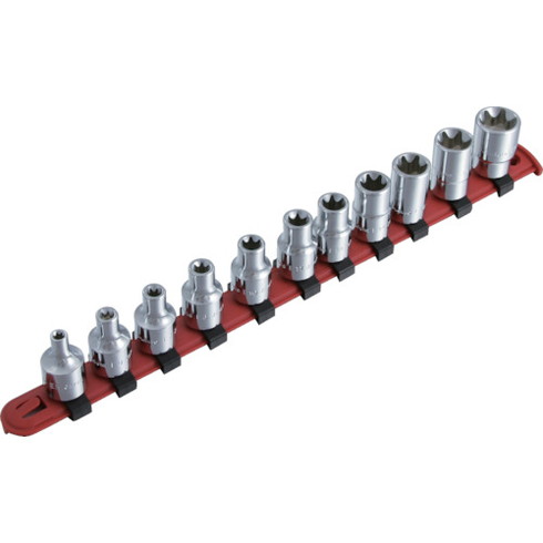 Pro-Auto 3/8DR.11PC.スペシャルEトソケットハンガーセット Pro-Auto ES311S 手作業工具 ソケットレンチ ソケット(代引不可)【送料無料】