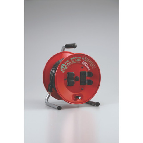 ハタヤ トクサンデーリール 単相100V20M ハタヤ D20S 工事 照明用品 コードリール 延長コード コードリール(代引不可)【送料無料】の通販は 7,530円