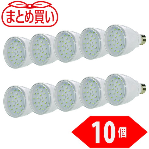 TRUSCO マトメ買イ 充電式スマートLED電球 10個 TRUSCO TDRS26H10P 工事 照明用品 作業灯 照明用品 LED電球(代引不可)【送料無料】 19,476円