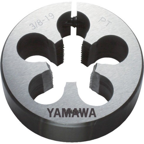 ヤマワ 管用テーパネジ用ソリッドダイス D PT 1/2-14 50径 ヤマワ DPT12 切削工具 ねじ切り工具 ダイス(代引不可)【送料無料】の通販は