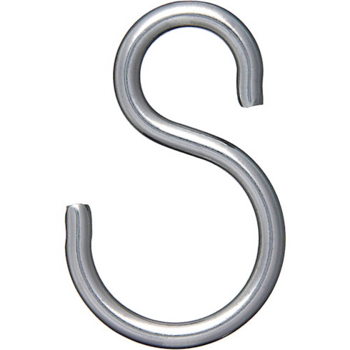 ニッサチェイン ステンレス Sフック 3.0×30mm (200個入) ニッサチェイン SSH30 金物 建築資材 建築金物 荷役金具(代引不可)【送料無料】