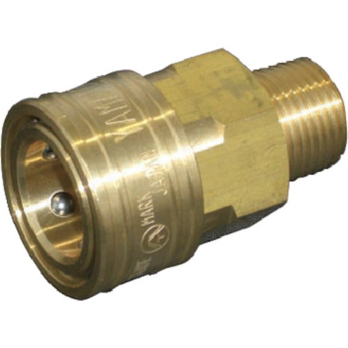 ヤマト STYカップリング ソケット(メネジ取付用・真鍮)STY10-SM ヤマト STY10SMBSBM 空圧用品 流体継手 チューブ 金属カップリング(代引不可)【送料無料】