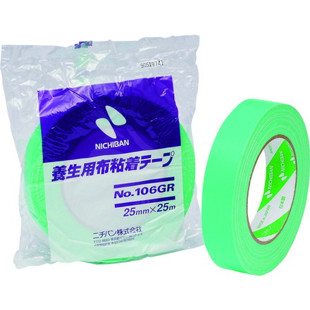 ニチバン 布養生用106GR-50 50mm×25m ニチバン 梱包用品 テープ用品 養生テープ(代引不可)