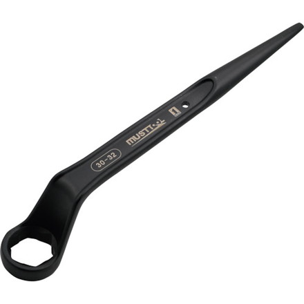 MUSTTOOL メガネレンチショート 30×32 IM-DSMS3032BKCR イチネンアクセス ツール事業部 手作業工具 レンチ スパナ プーラー めがねレンチ(代引不可)【送料無料】