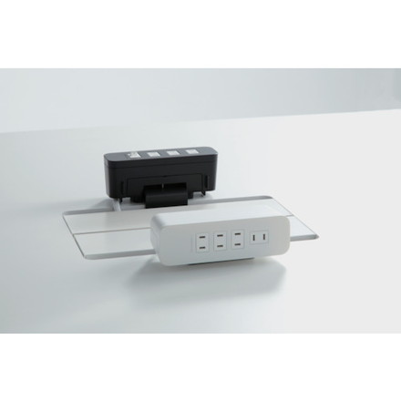 ウチダ オフィス用タップ コネクティングクランプユニットAC3BL 内田洋行 オフィス 住設用品 OA用品 OAタップ(代引不可)【送料無料】の通販は 6,265円