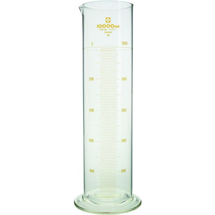 SIBATA メスシリンダー カスタムA 10L 柴田科学 研究用品 理化学用品 メスシリンダー(代引不可)【送料無料】