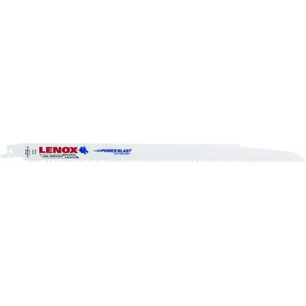 LENOX バイメタルセーバーソーブレード B156R 300mmX6山25マイ入 LENOX社 電動 油圧 空圧工具 切断用品 セーバーソーブレード(代引不可)の通販は