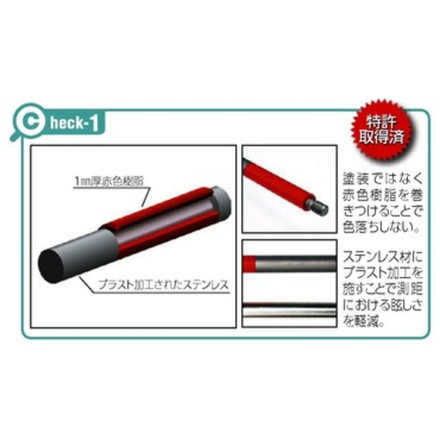 マイゾックス プレミアムDMピンポール「ハガレン蔵」 MPP-18 マイゾックス 測定 計測用品 測量用品 標尺(代引不可)【送料無料】_1