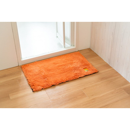 オカ 乾度良好Ag+バスマット70×100 オレンジ オカ 清掃 衛生用品 床材用品 バスマット(代引不可)【送料無料】_1