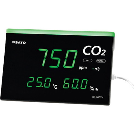 佐藤 CO2モニター SK-50CTH1737-00 佐藤計量器製作所 測定 計測用品 環境計測機器 ガス測定器 検知器(代引不可)【送料無料】