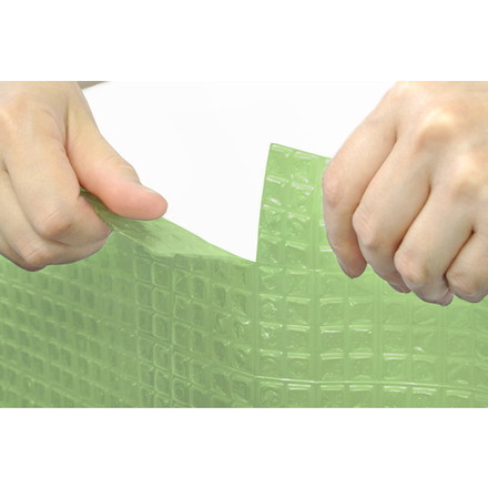 川上 V-□36G スパスパ 1200mm×42m バイオマスプラスチック使用 川上産業 梱包用品 梱包結束用品 緩衝材(代引不可)【送料無料】_1