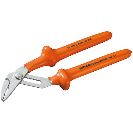 FACOM 絶縁工具 マルチグリッププライヤ 250mm FACOM社 手作業工具 絶縁用品 絶縁ペンチ ニッパ プライヤー(代引不可)【送料無料】