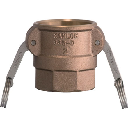 トヨックス カムロック カプラー メネジ ブロンズ 633-DB 1-1/2インチ BR トヨックス 空圧用品 流体継手 チューブ 金属カップリング(代引不可)【送料無料】