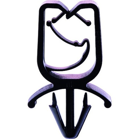 パンドウイット ハーネスクリップ 黒 100個入リ HCMP06B12-M20 HCMP06B12M20(代引不可)【送料無料】