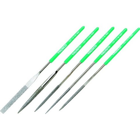 TRUSCO トラスコ ダイヤモンドヤスリ 精密用 12本組 セット GS12SET400(代引不可)【送料無料】