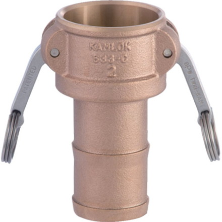 トヨックス カムロック カプラー ホースシャンク ブロンズ 633-C 4インチ BR トヨックス 空圧用品 流体継手 チューブ 金属カップリング(代引不可)【送料無料】