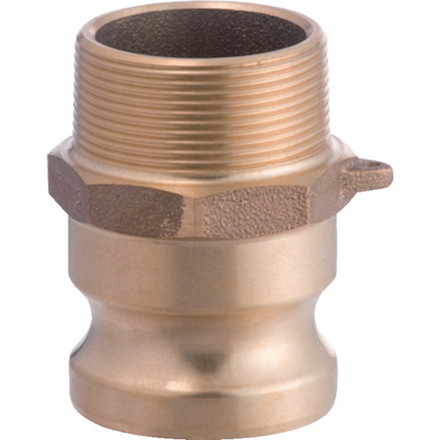 トヨックス カムロック アダプター オネジ ブロンズ 633-FB 2インチ BR トヨックス 空圧用品 流体継手 チューブ 金属カップリング(代引不可)【送料無料】