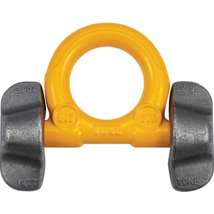 YOKE 溶接用リング 8t YOKE社 荷役用品 吊りクランプ スリング 荷締機 アイボルト(代引不可)【送料無料】の通販は