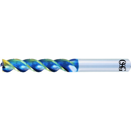 OSG 非鉄用超硬エンドミル 3刃 ロング形 スクエア 3D 8557346 オーエスジー 切削工具 旋削 フライス加工工具 超硬スクエアエンドミル(代引不可)【送料無料】