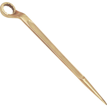 TAURUS 防爆シノ付片口メガネレンチ 二面幅寸法mm:26 SAFETY TOOLS社 手作業工具 防爆用品 防爆レンチ スパナ(代引不可)【送料無料】の通販は