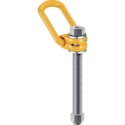 YOKE リフティングポイントロング M20×2.5×187 2t YOKE社 荷役用品 吊りクランプ スリング 荷締機 アイボルト(代引不可)【送料無料】の通販は