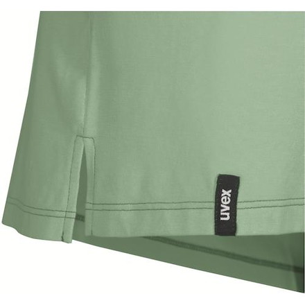 ＵＶＥＸ サクシード・グリーンサイクルプラネット・レディースＴシャツ・ライトグレー・ＸＳサイズ 8888608 ＵＶＥＸ サクシード グリーンサイクルプラネット レディースＴシャツ