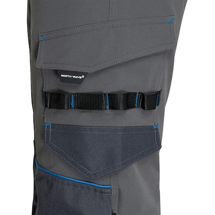 ノースウェイズ ワークパンツ "サーシャ" グレー Mサイズ France Textile社 保護具 作業服 作業服(代引不可)【送料無料】