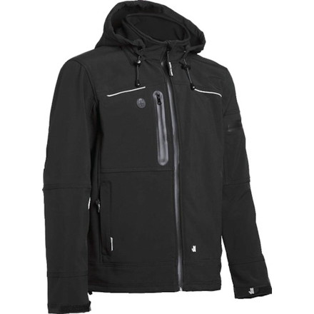 ノースウェイズ ワークジャケット "フローレス" ブラック Sサイズ France Textile社 保護具 作業服 作業服(代引不可)【送料無料】