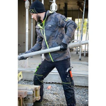 ノースウェイズ ワークジャケット "ボーレル" 迷彩 Lサイズ France Textile社 保護具 作業服 作業服(代引不可)【送料無料】