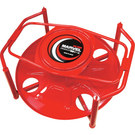 マーベル 電線リール ブレーキ付キ マーベル 手作業工具 電設工具 ケーブルリール(代引不可)【送料無料】の通販は