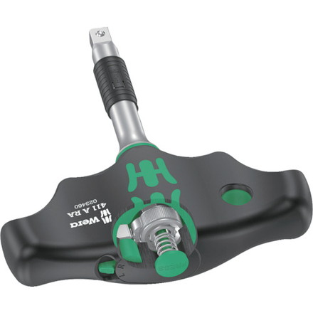 Wera 411RA T型差替式ラチェットドライバー Wera社 手作業工具 ドライバー 六角棒レンチ ラチェット式ドライバー(代引不可)【送料無料】