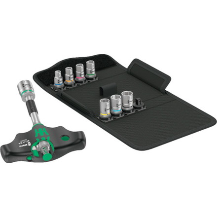 Wera 400RA T型差替式ラチェットドライバー ソケットセット Wera社 手作業工具 ドライバー 六角棒レンチ ラチェット式ドライバー(代引不可)【送料無料】