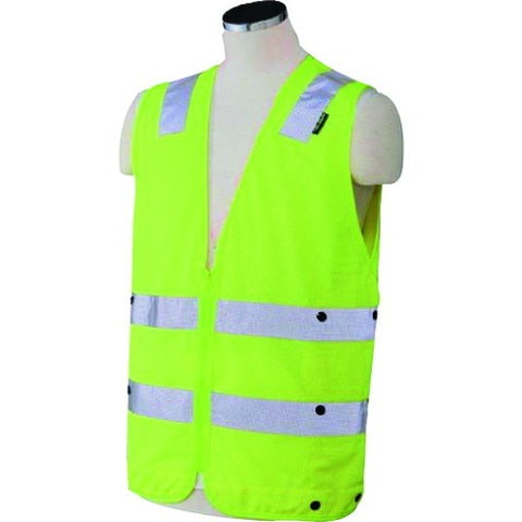 BT スーパークールサマーベスト イエロー フリーサイズ TBVHIVIS011YA(代引不可)【送料無料】