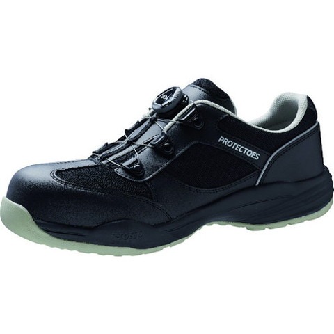 ミドリ安全 Boaシステム 小指保護プロスニーカー PF-117Boaブラック 29.0cm PF117BOABK29(代引不可)【送料無料】